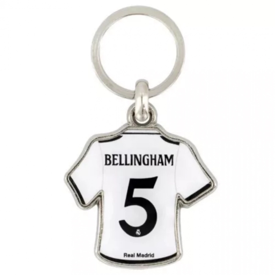 Breloc Real Madrid Bellingham 5 formă de tricou demo