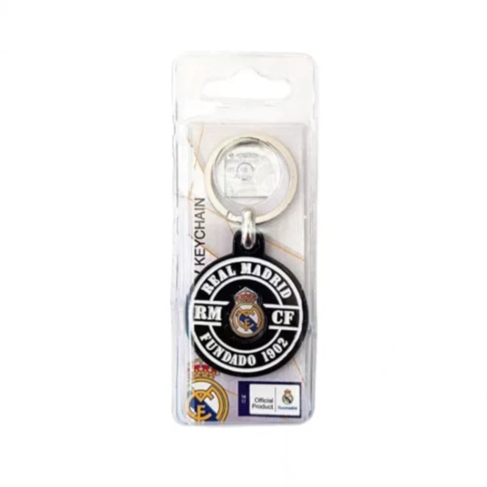 Breloc Real Madrid cerc negru demo