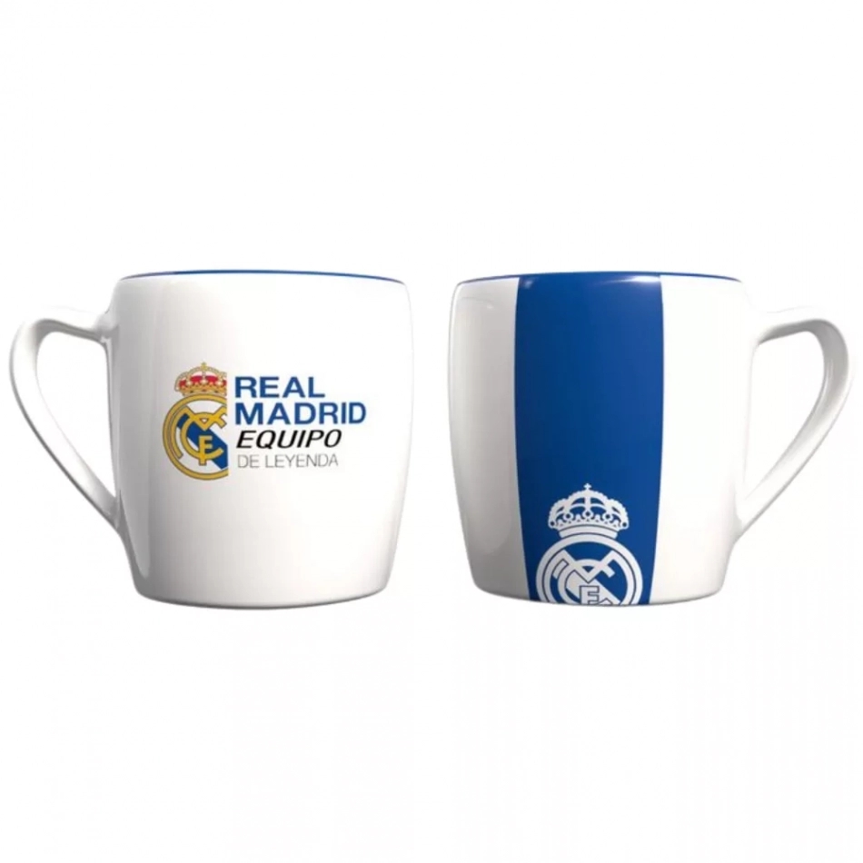 Cana Real Madrid albastru și alb demo