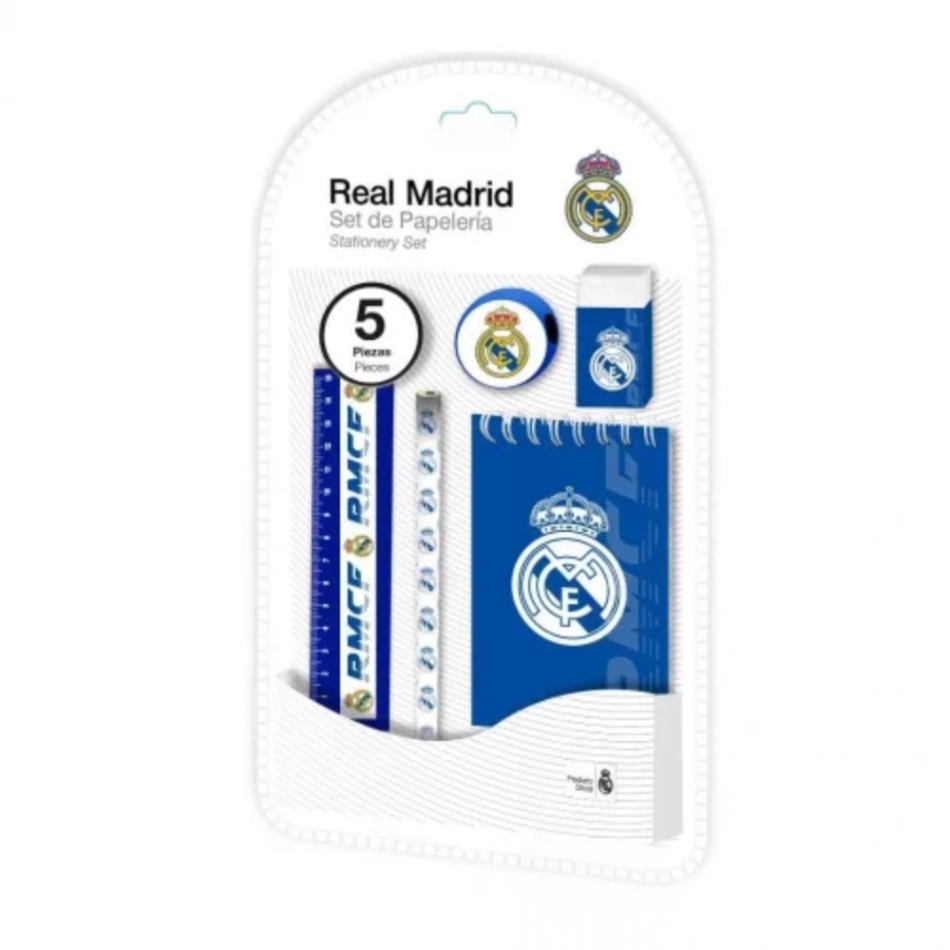 Set școlar Real Madrid cu 5 piese demo