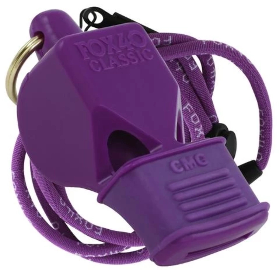 Fox 40 Clasic fluier protectie dentara violett cmg 115 db demo