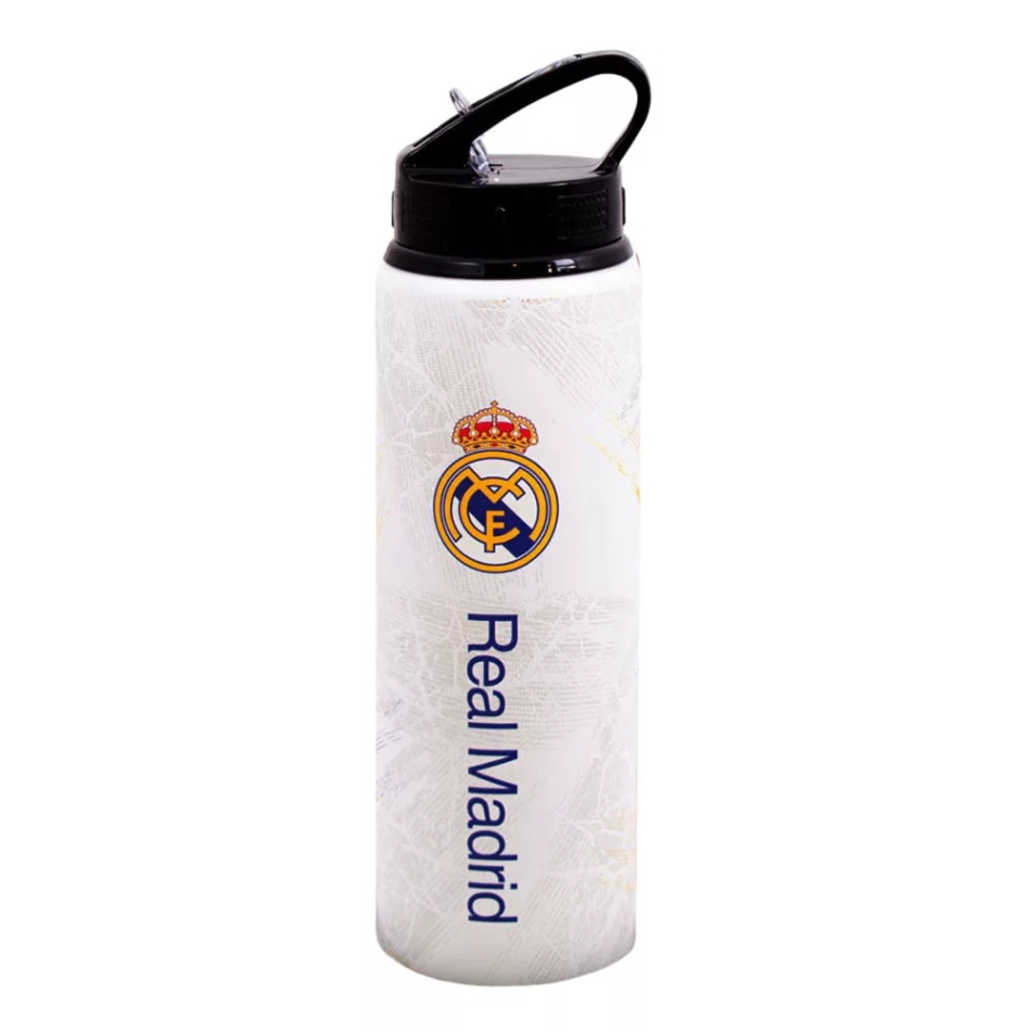 Sticlă Real Madrid albă 750 ml demo